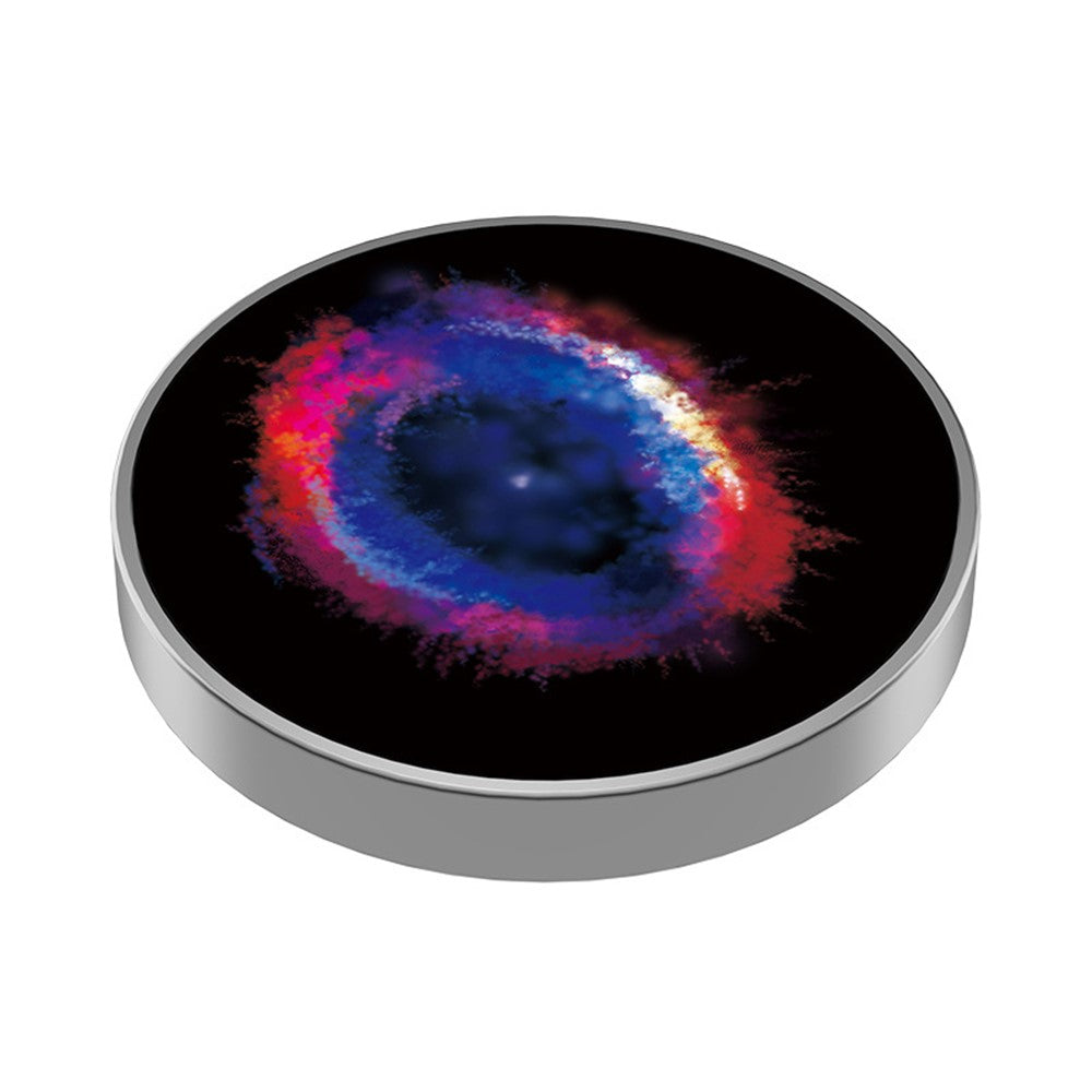 Fidget Spinner – stjärnmönstrad rostfri snurra med ljuseffekt