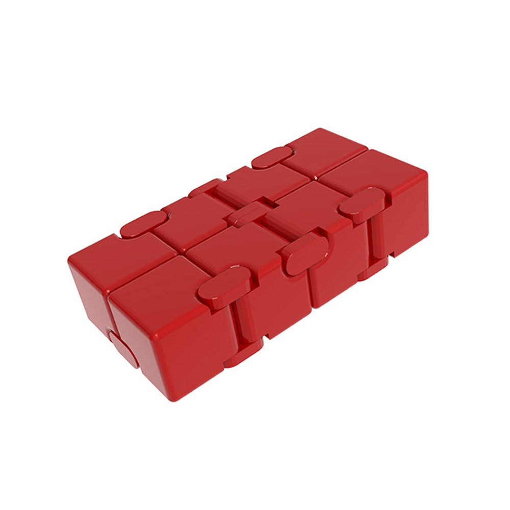 Fidget – metallisk stresskub i aluminium