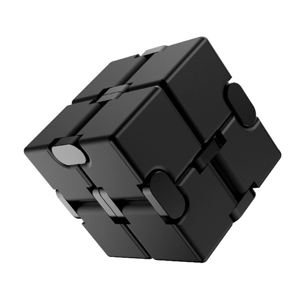 Fidget – metallisk stresskub i aluminium