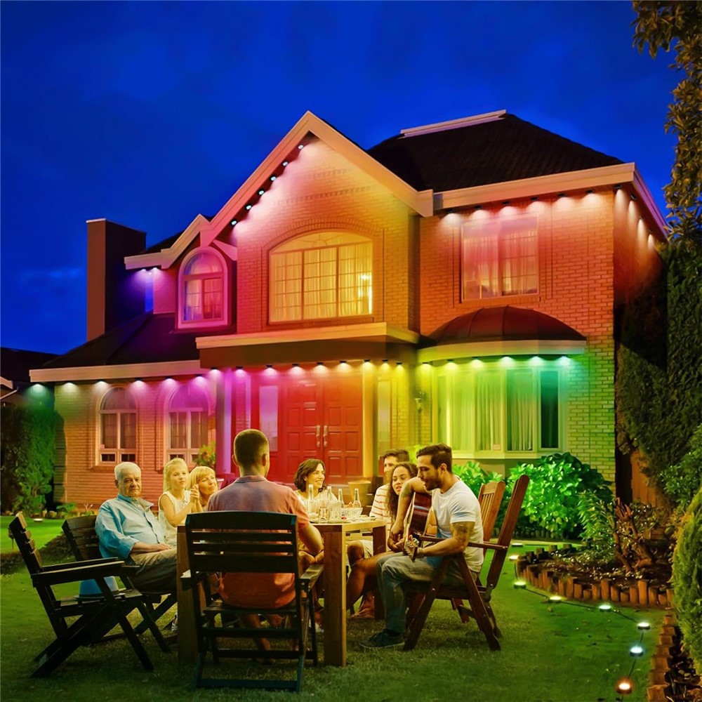 Smart LED-belysning 15M – IP67 vattentät och appstyrd