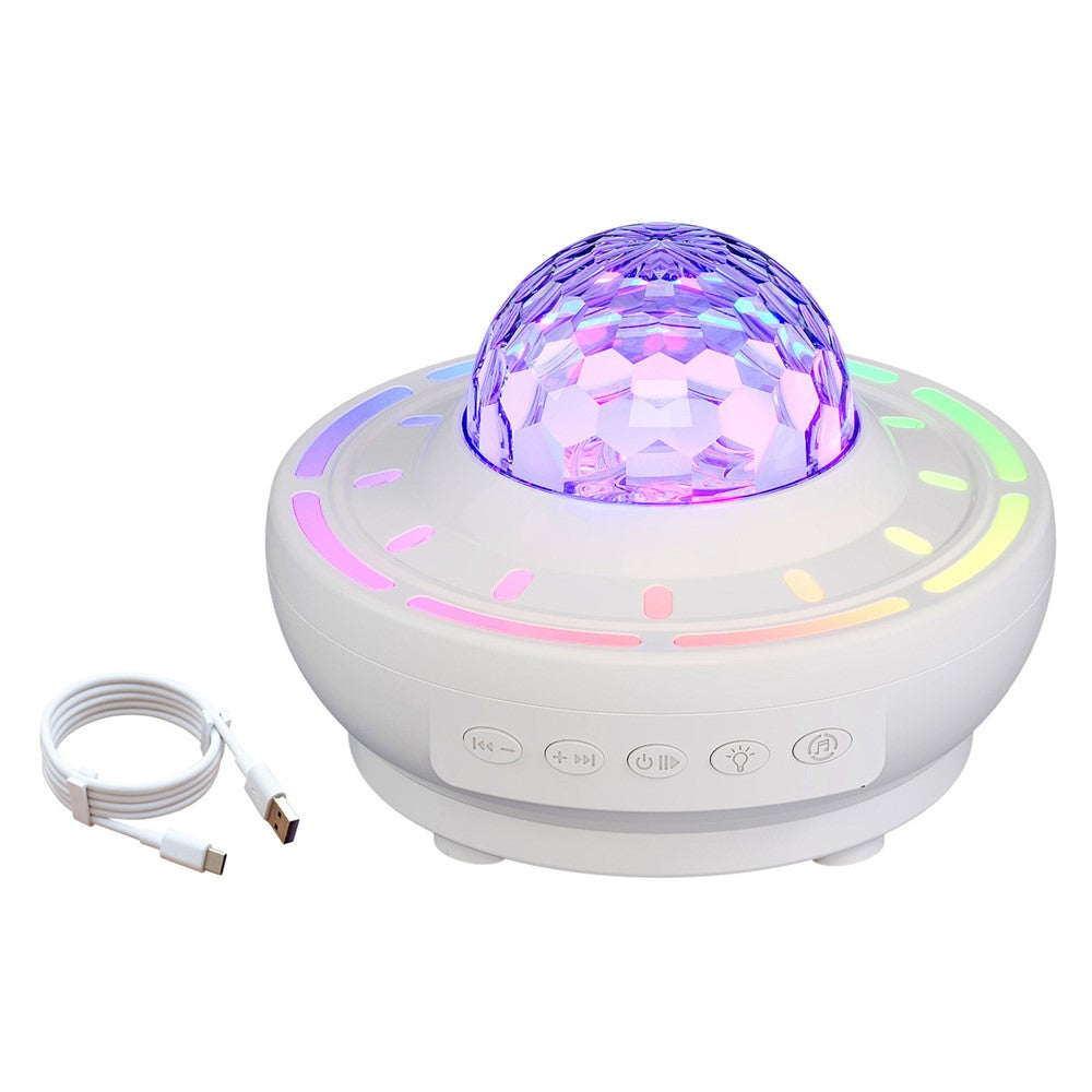 Stjärnlaserprojektor – USB-driven med Bluetooth-högtalare