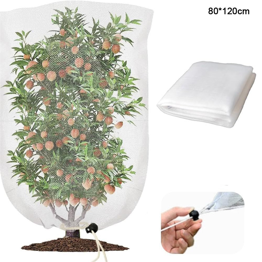 Skyddsnät 80x120 cm – insektsskydd med dragsko
