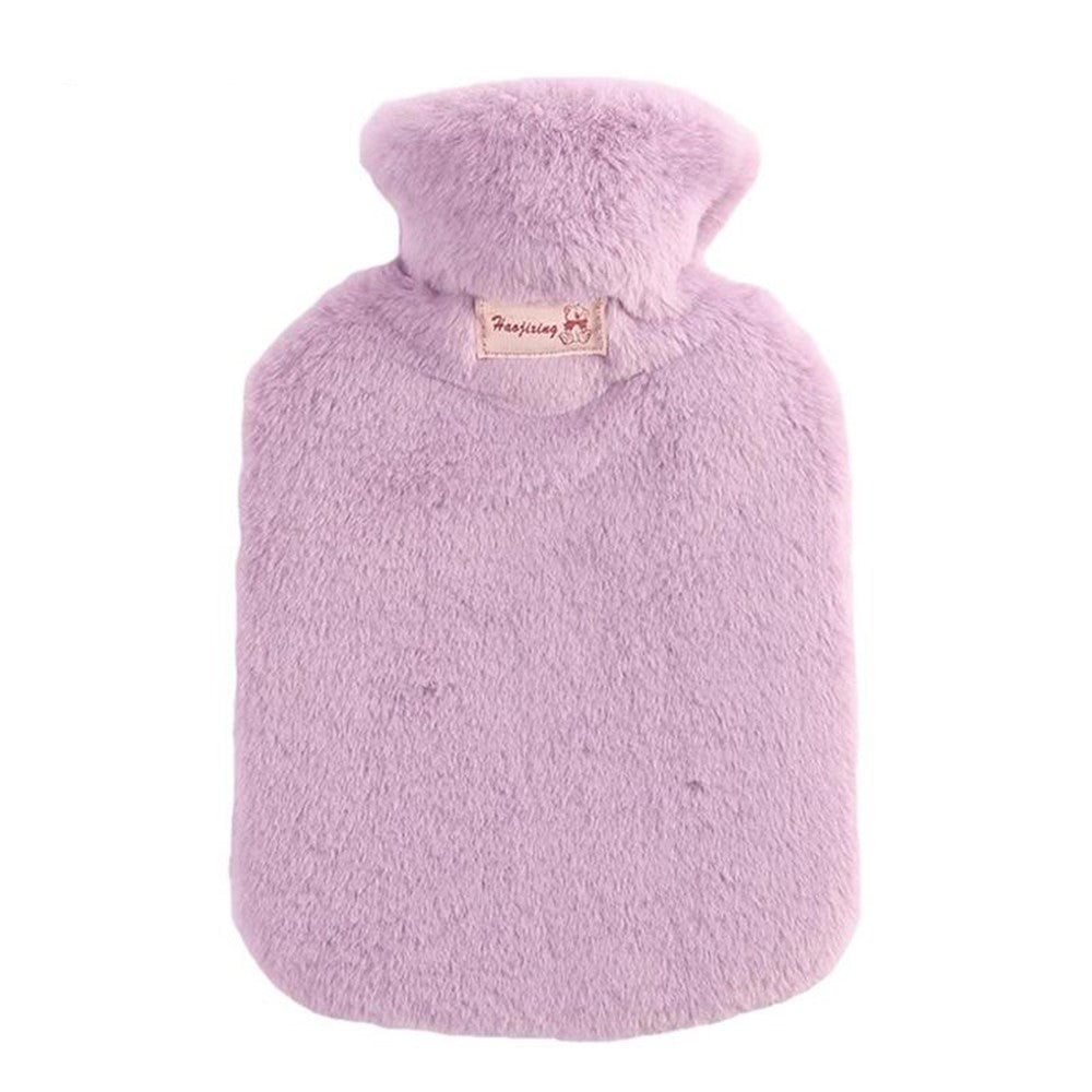 Värmeflaska – 2000ml tjock modell med fluffig yta