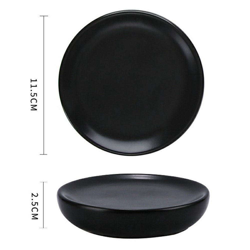 Tvålfat – minimal rund design i keramik