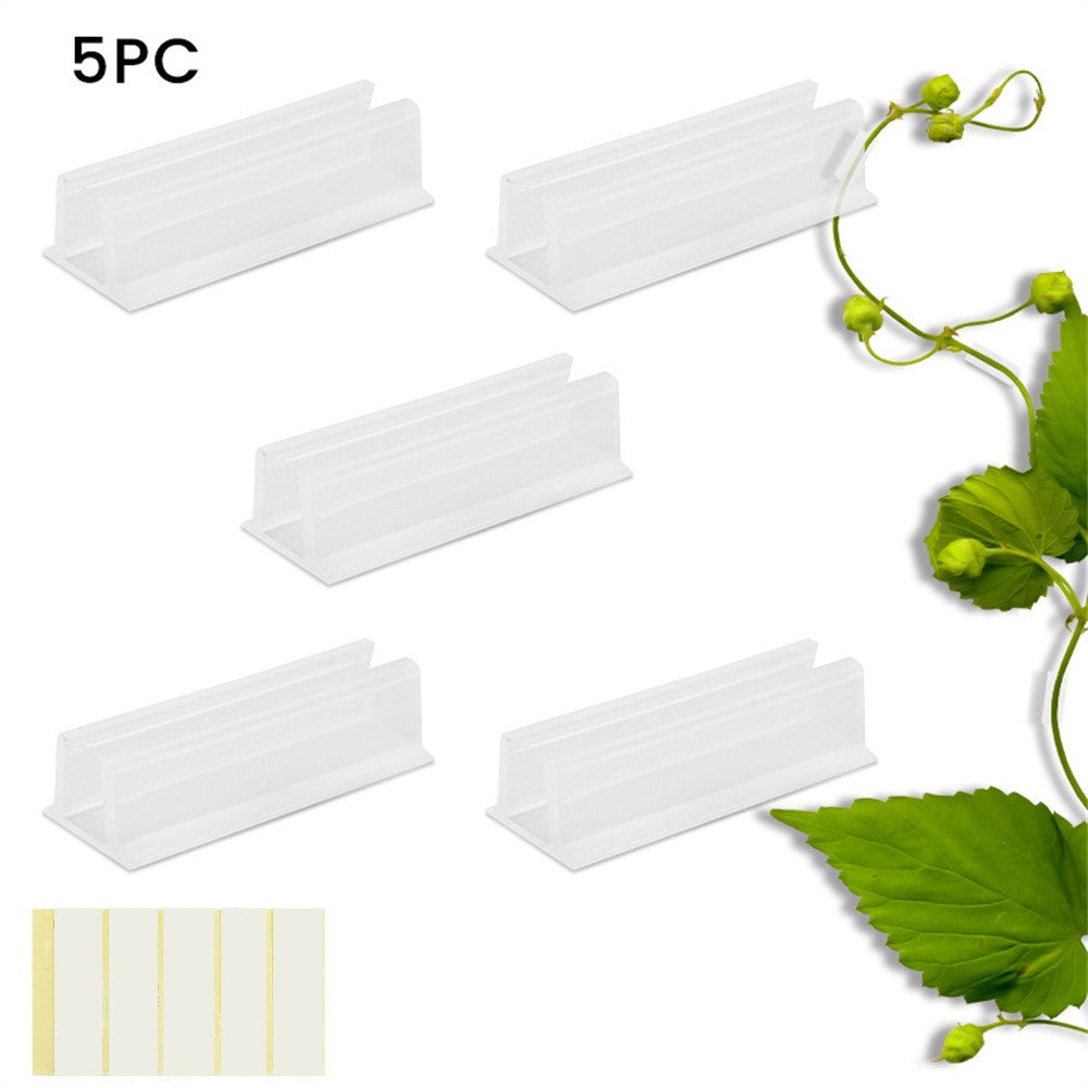 Fästen – 5-pack självhäftande hållare för LED/växter