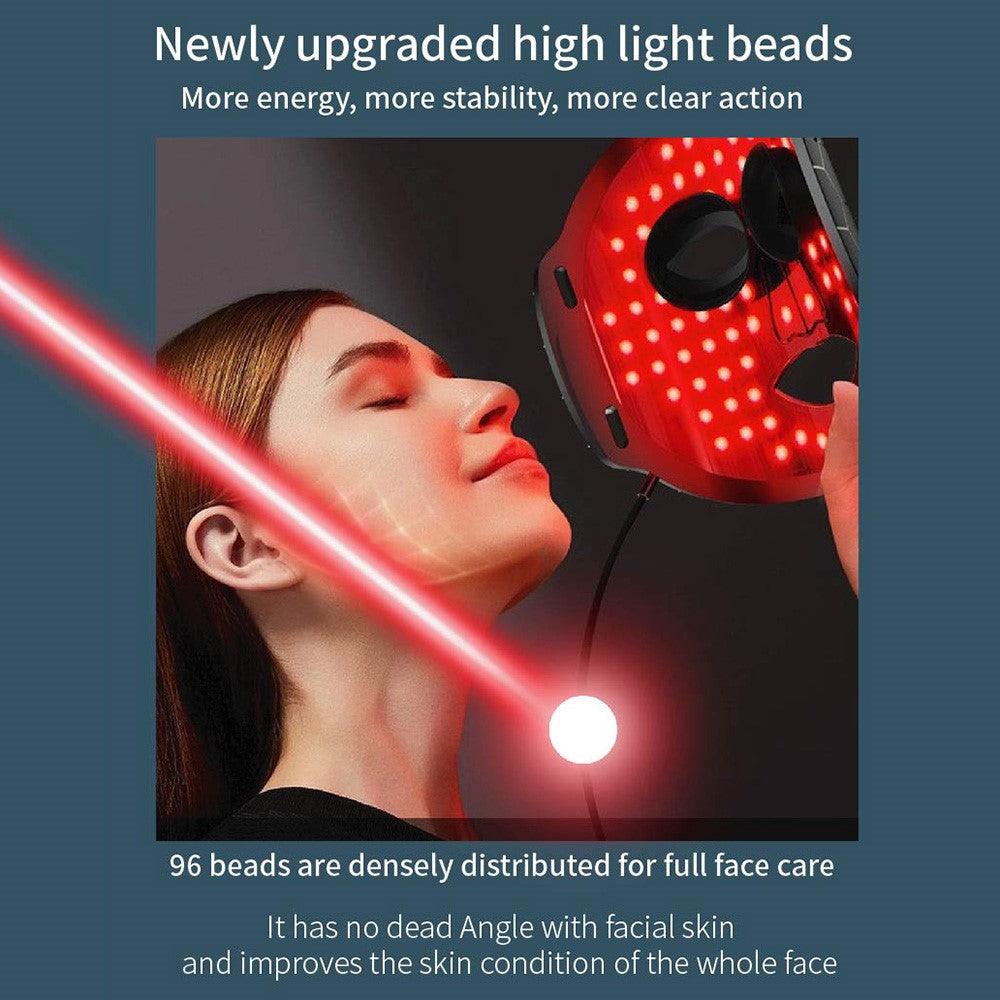 LED-mask – 7-färgers fotonterapi för hudföryngring