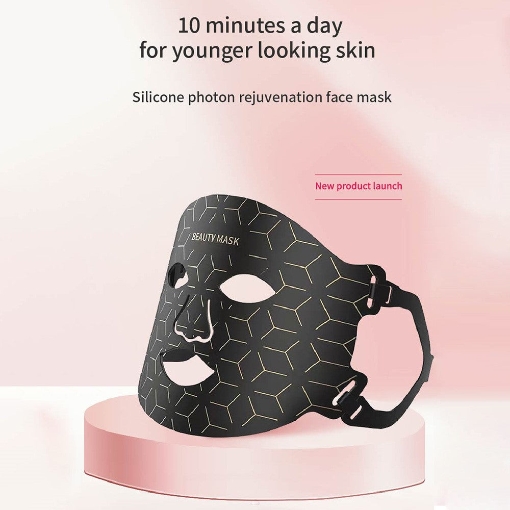 LED-mask – 7-färgers fotonterapi för hudföryngring