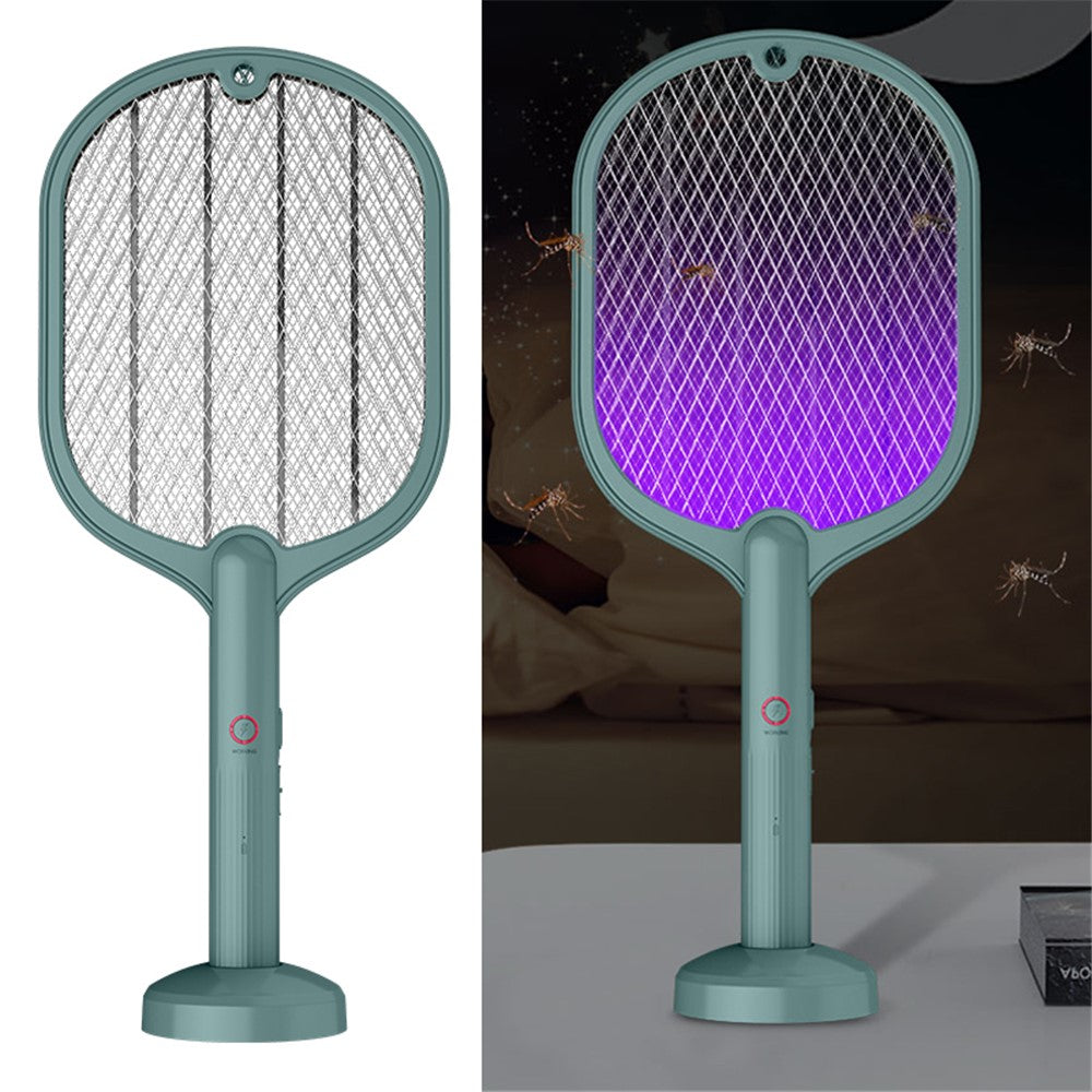 Elektrisk myggfälla 2-i-1 – racket och lampa, USB-uppladdningsbar