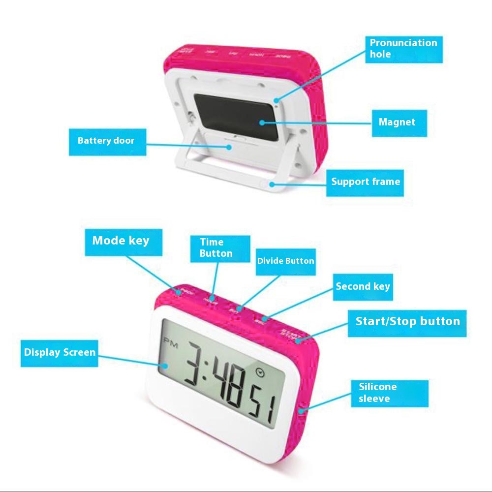 Timer – 320 digital kökstimer med alarm