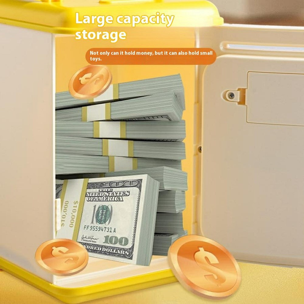 Elektronisk spargris – ATM-pengabox med lösenord och nyckel