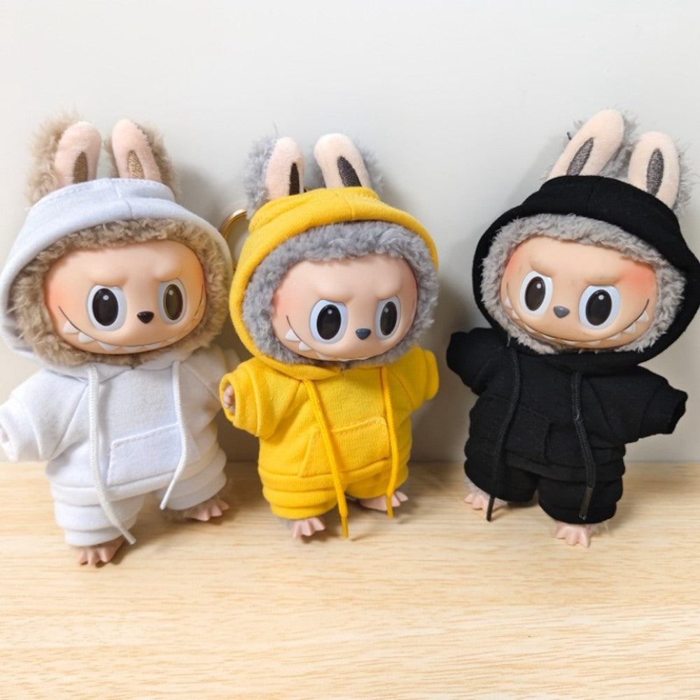 Kläder – 17cm hoodie-outfit för vinylfigur (utan docka)