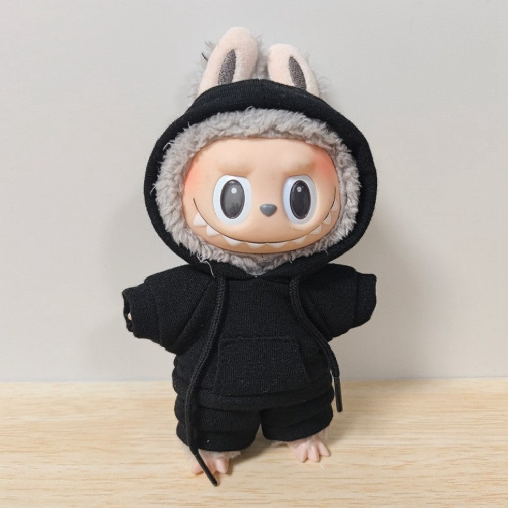 Kläder – 17cm hoodie-outfit för vinylfigur (utan docka)