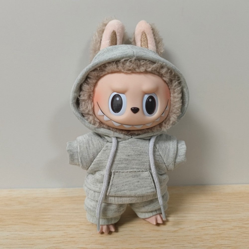 Kläder – 17cm hoodie-outfit för vinylfigur (utan docka)