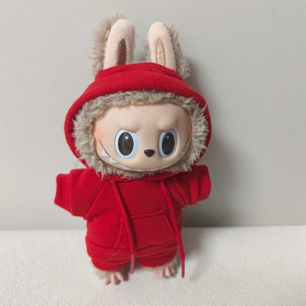 Kläder – 17cm hoodie-outfit för vinylfigur (utan docka)
