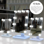 Spegelljus – 10 LED dimbar kit, USB