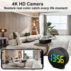 Multifunktionell Bordsklocka med Dold WiFi-Kamera (1080P)
