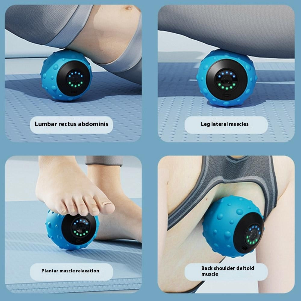 Vibrerande massageboll i silikon – muskelavslappning och återhämtning
