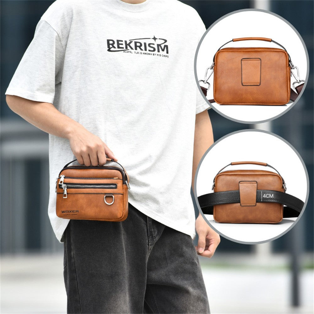 Liten crossbody- och midjeväska i PU-läder – vattentålig