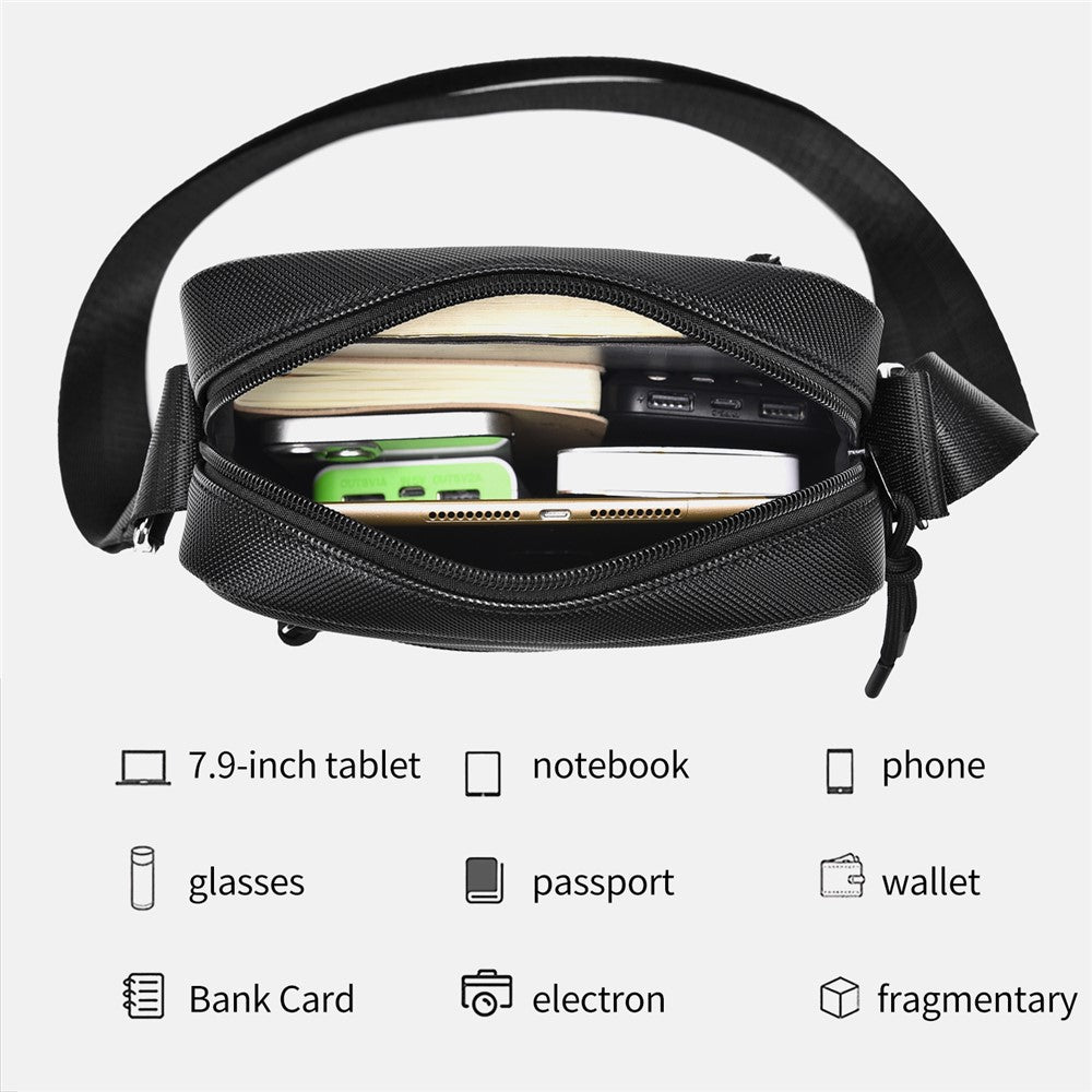 Vattentålig crossbody-väska för män – elegant och praktisk