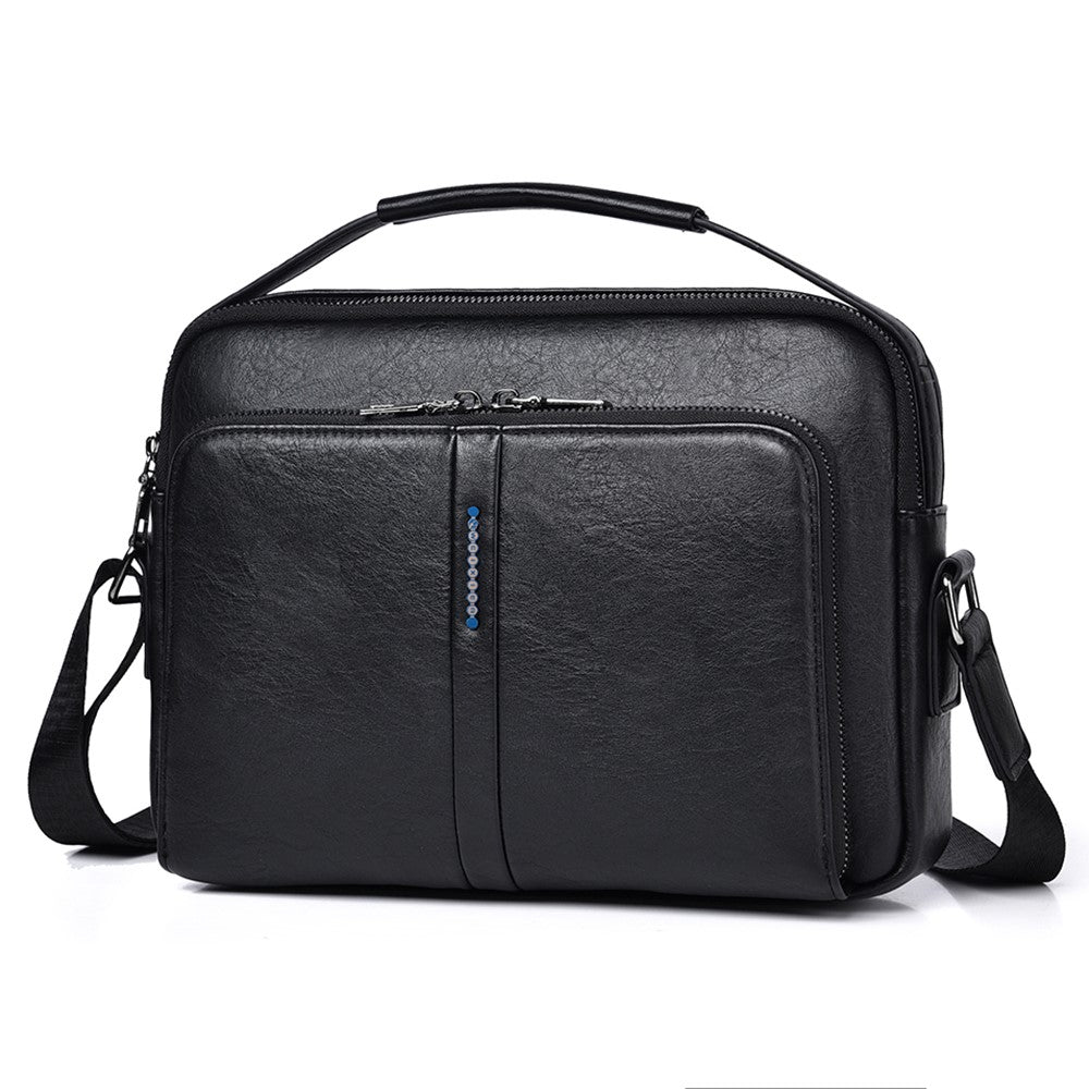 PU-läder crossbody-väska – stilren herrmodell