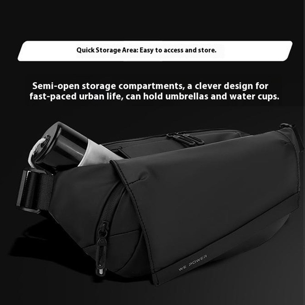 WEPOWER Multifunktionell Vattentålig Sling Bag (För iPad 7.9")