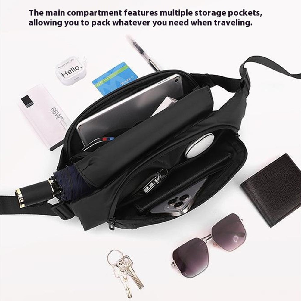 WEPOWER Multifunktionell Vattentålig Sling Bag (För iPad 7.9")
