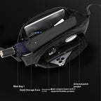 WEPOWER Multifunktionell Vattentålig Sling Bag (För iPad 7.9")