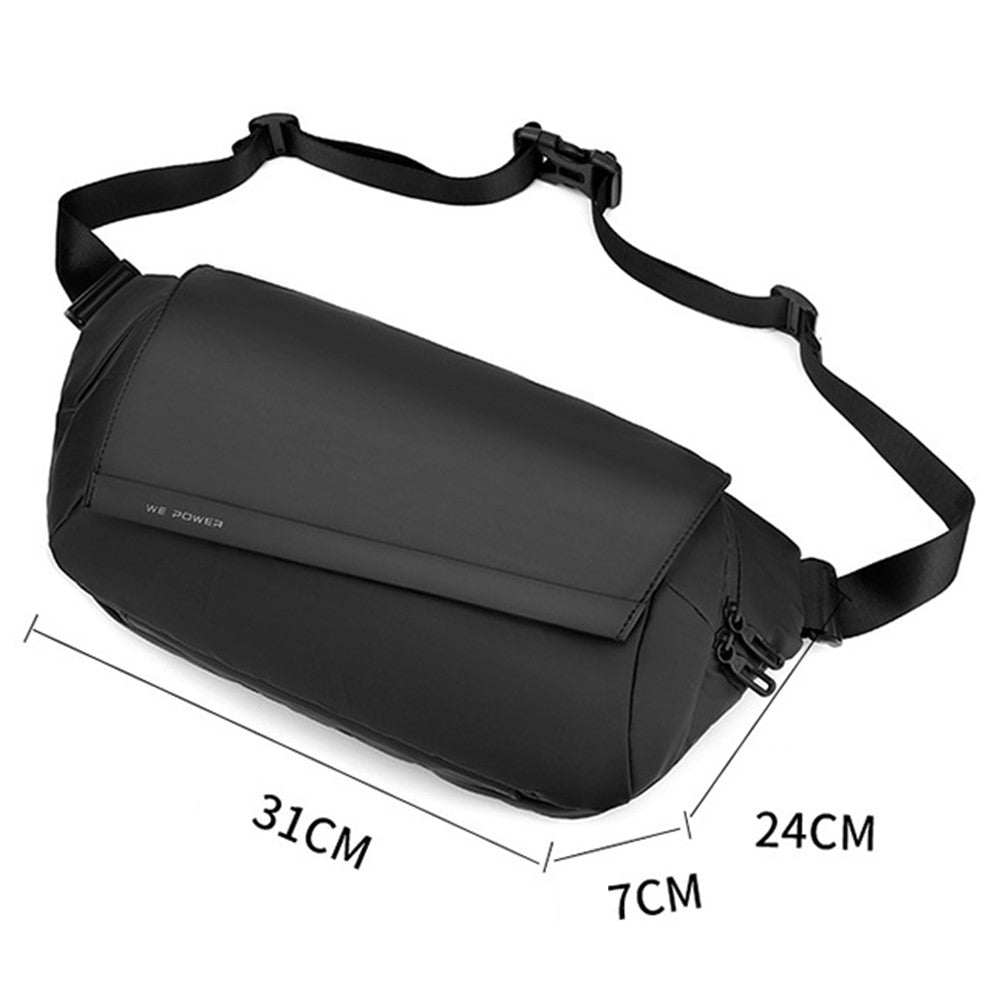 WEPOWER Multifunktionell Vattentålig Sling Bag (För iPad 11")