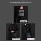 Vattentålig crossbody-väska – grå