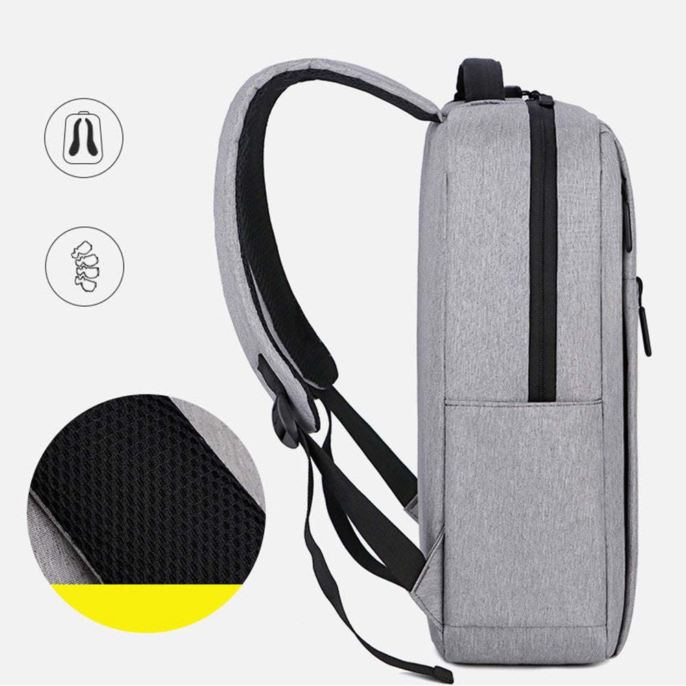 Ryggsäck – Oxford-tyg, vattentät med USB-port