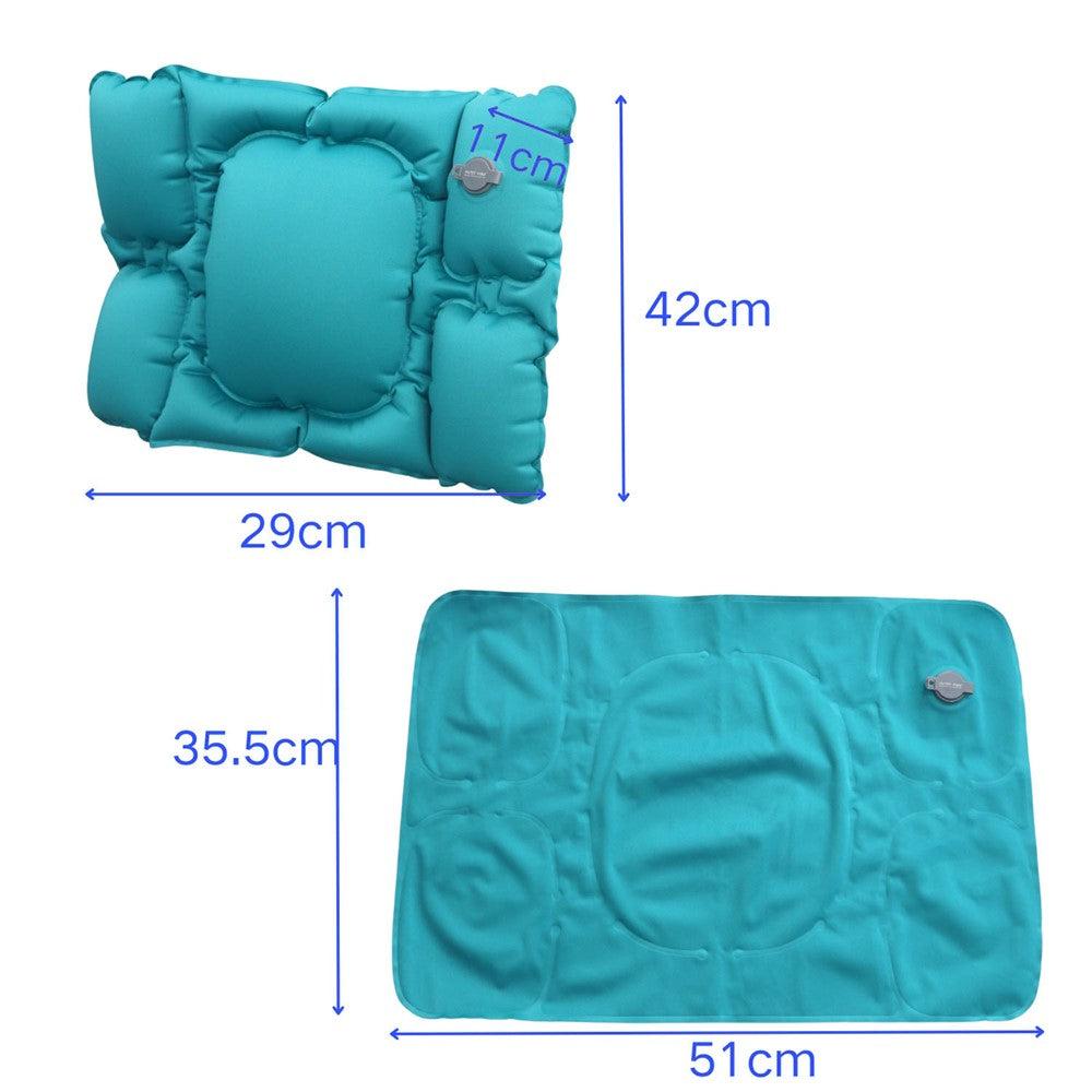 Uppblåsbar svankkudde PF112A – ergonomisk S-form