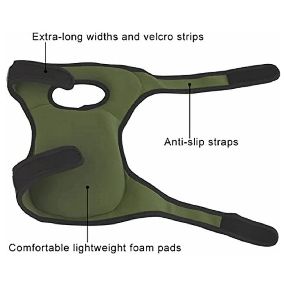 Knäskydd – 1 par neopren med dämpning