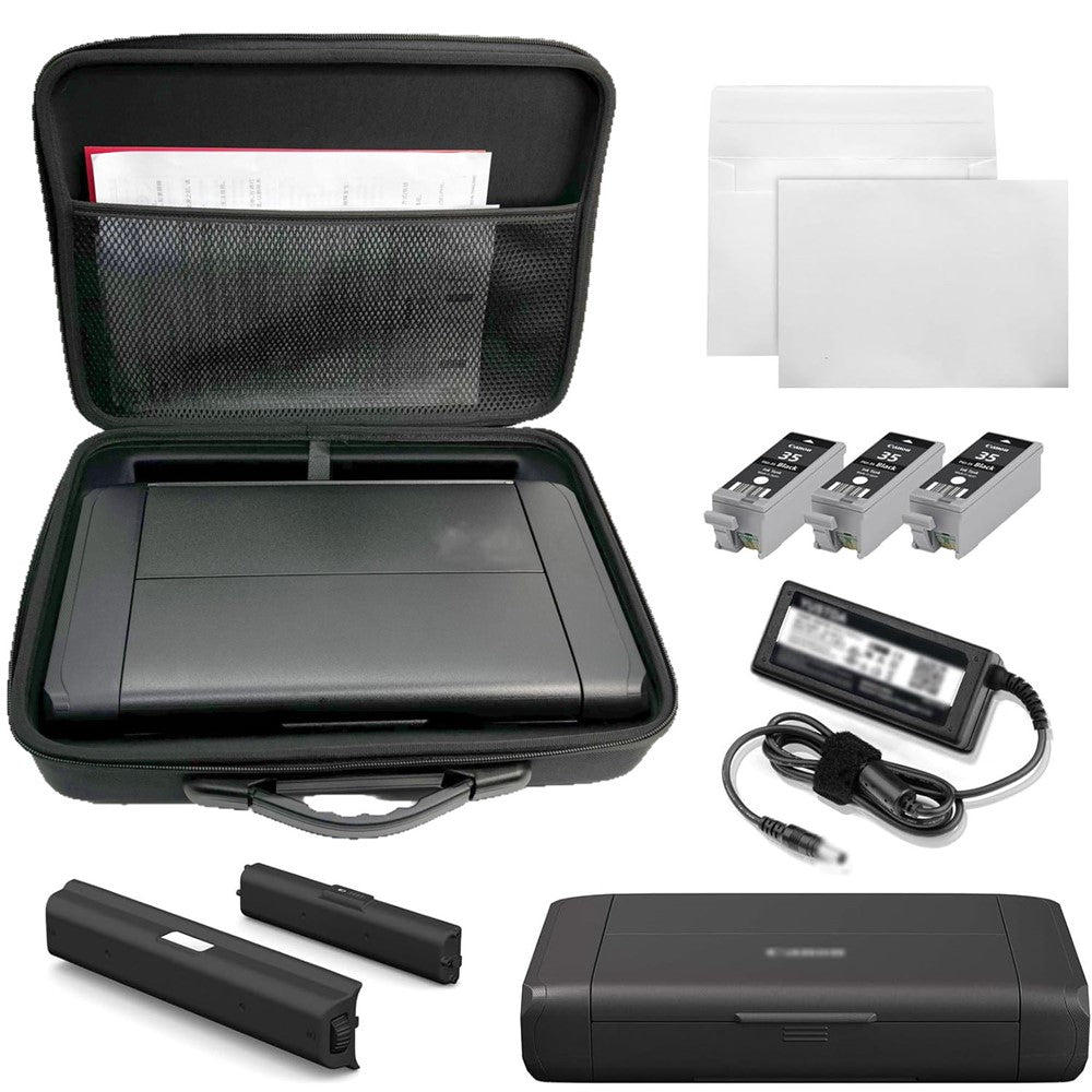 Resefodral i Hårdskal för Canon PIXMA Mobila Skrivare (TR160/TR150/iP110)