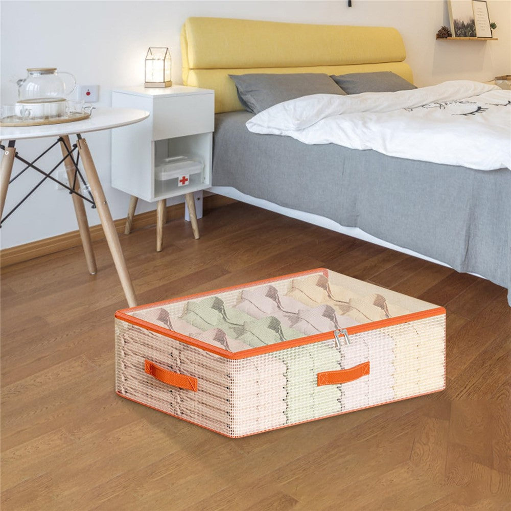 Förvaringspåse – 50x40x15cm under säng, PVC dammskydd