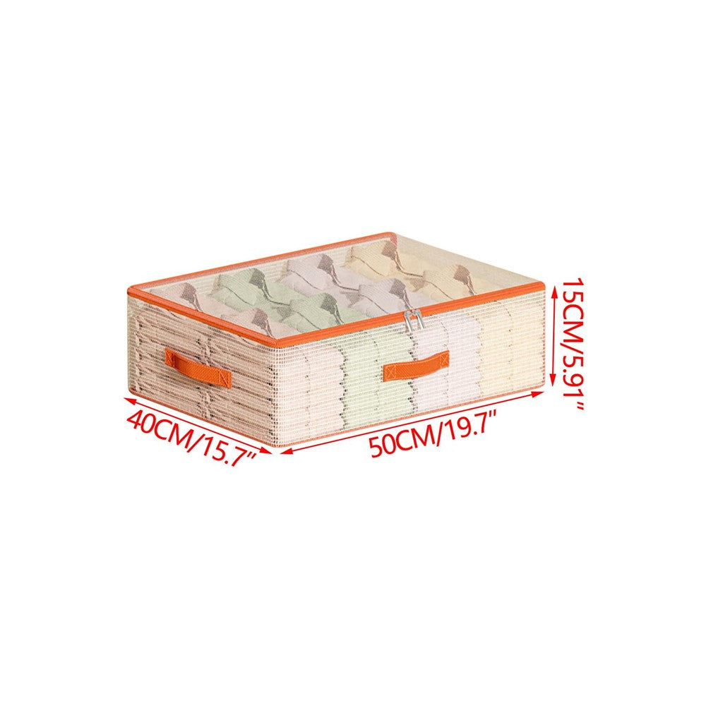 Förvaringspåse – 50x40x15cm under säng, PVC dammskydd