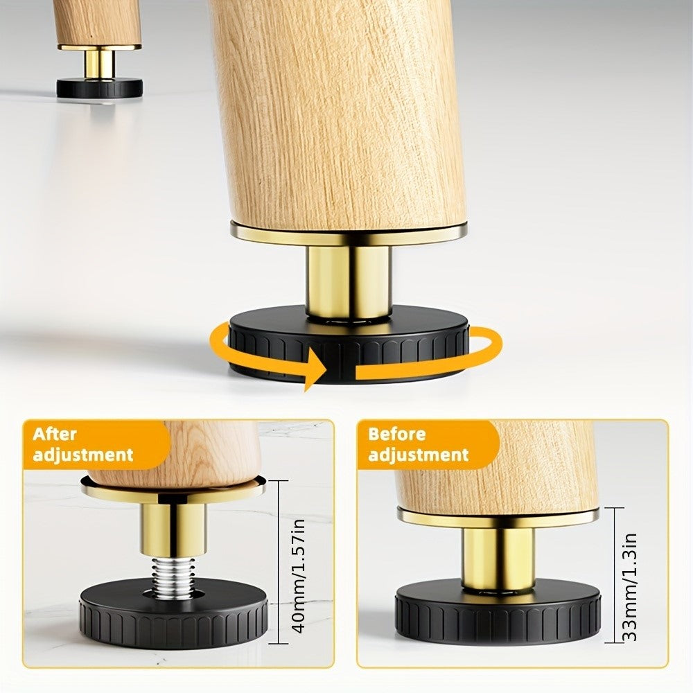 Sängstöd – anti-skak fäste 46–64mm gängat