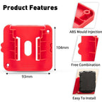 Väggfäste – batterihållare för Milwaukee M18, 3-pack