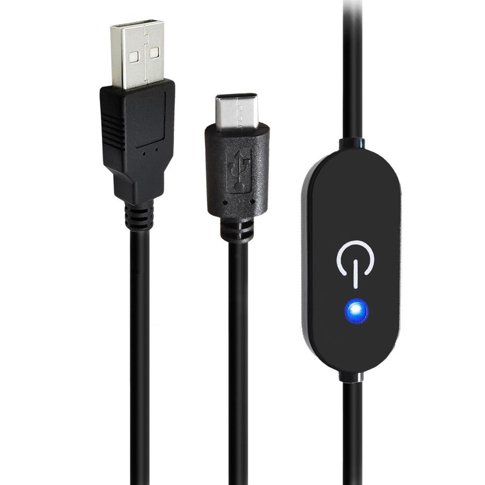 Dimmerkabel Type-C – 1 m LED touch med minnesfunktion