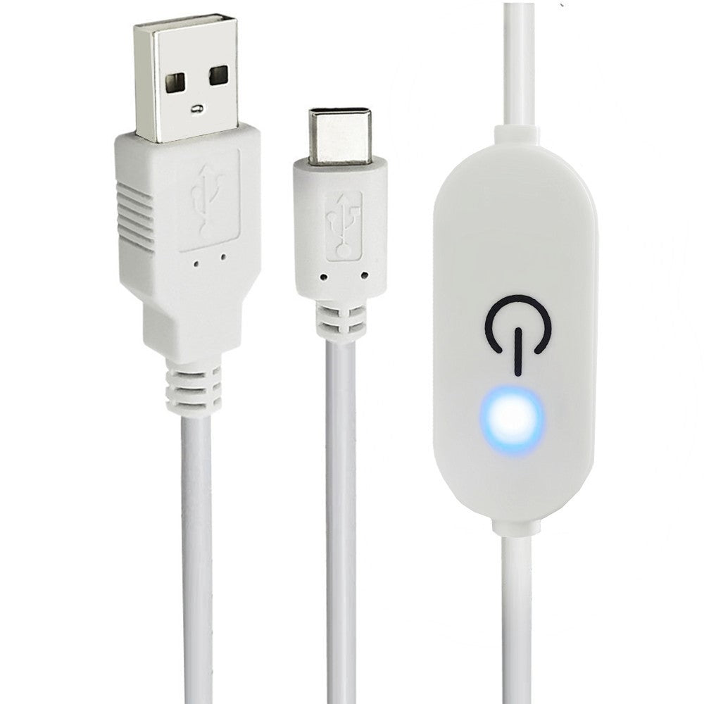Dimmerkabel Type-C – 1 m LED touch med minnesfunktion