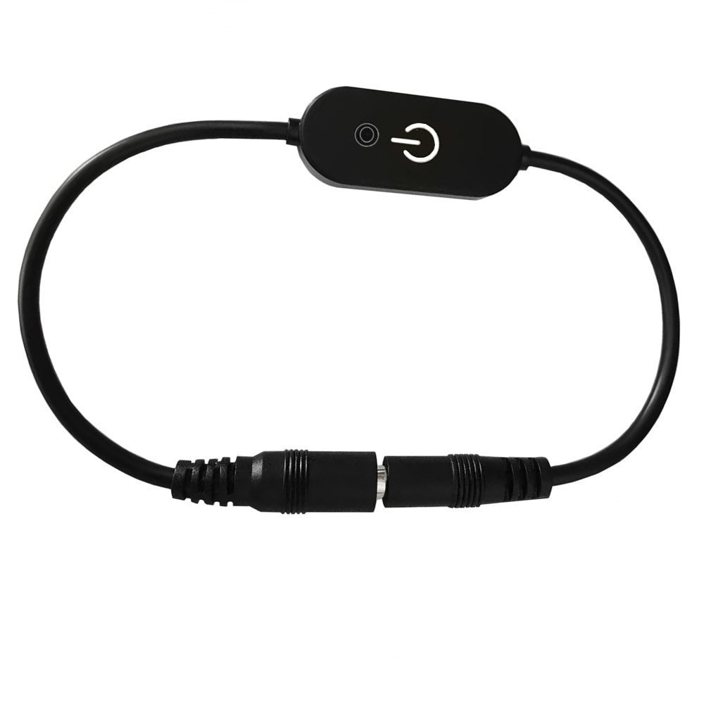 Dimmerkabel DC5.5x2.5mm – 30 cm LED touchkontroll