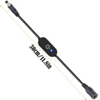 Dimmerkabel DC5.5x2.5mm – 30 cm LED touchkontroll