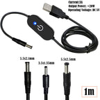 Dimmerkabel DC3.5*1.35mm – 100 cm LED touchkontroll