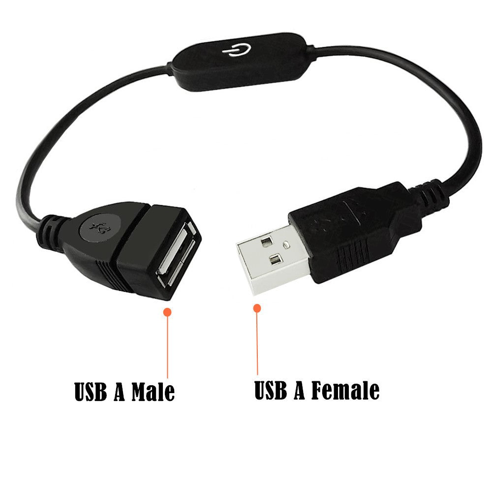 Dimmerkontroll USB – touchstyrd 30 cm LED-strömbrytare