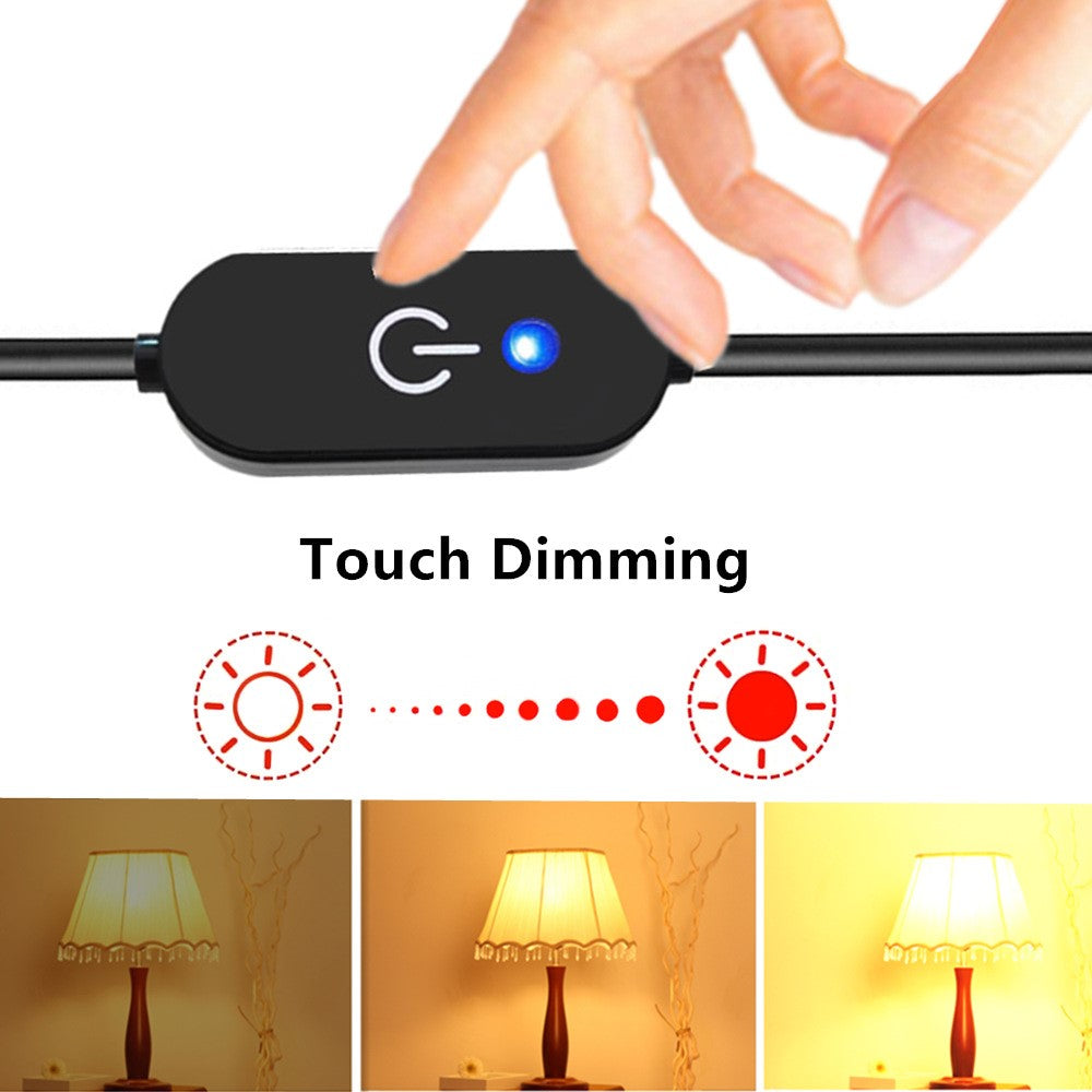 Dimmerkontroll USB – touchstyrd 30 cm LED-strömbrytare