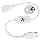 Dimmerkontroll USB – touchstyrd 30 cm LED-strömbrytare