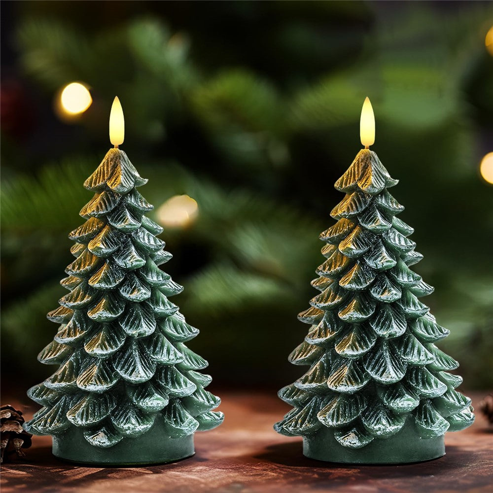 Juldekoration – julgransformade LED-ljus