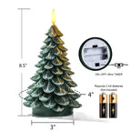 Juldekoration – julgransformade LED-ljus