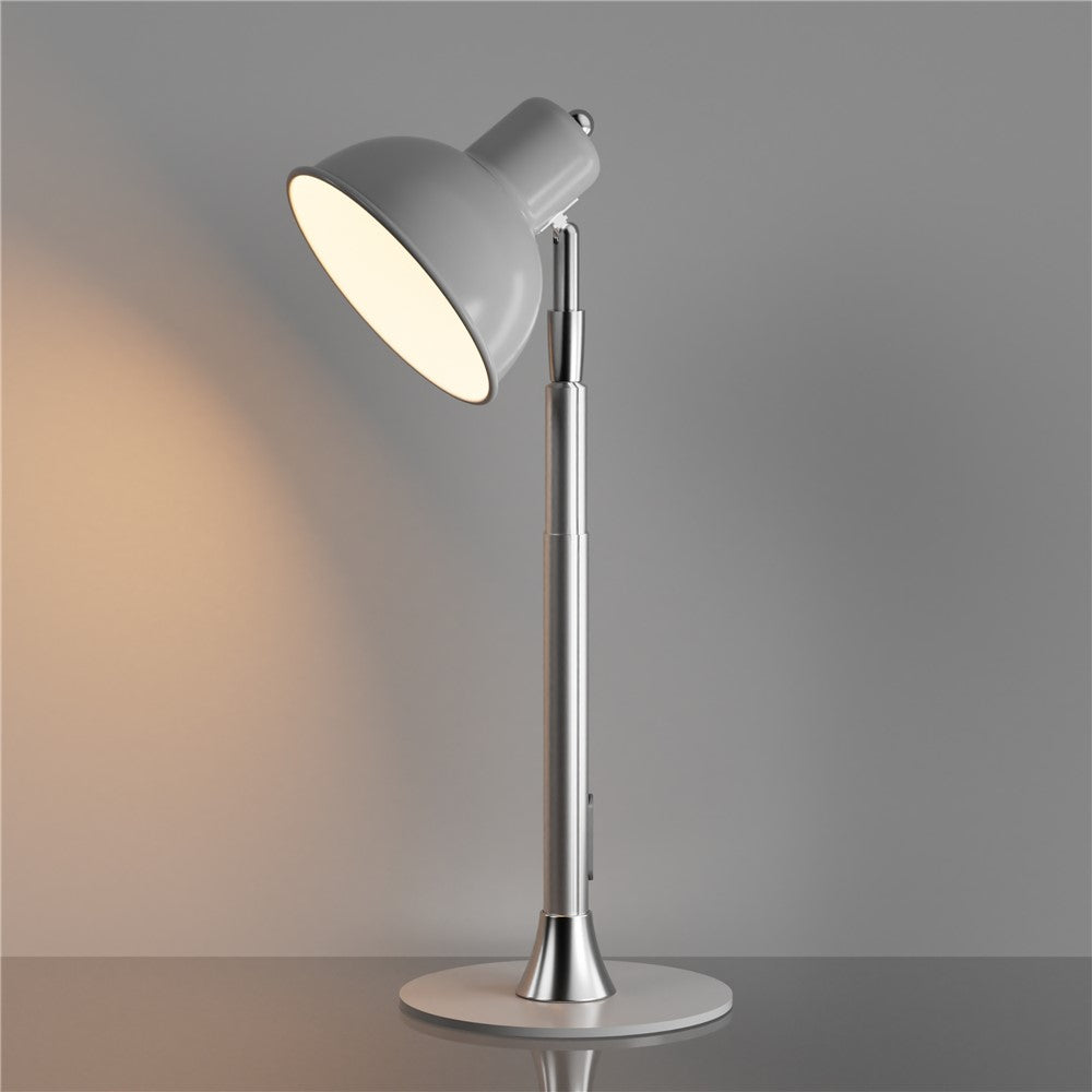 Justerbar LED-lampa – skrivbord och golv i ett