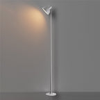 Justerbar LED-lampa – skrivbord och golv i ett