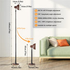 LED-lampa med justerbar höjd och färgtemperatur – flexibel belysning för hem och kontor
